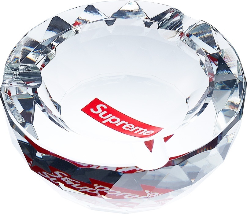 Diamond Cut Crystal Ashtray